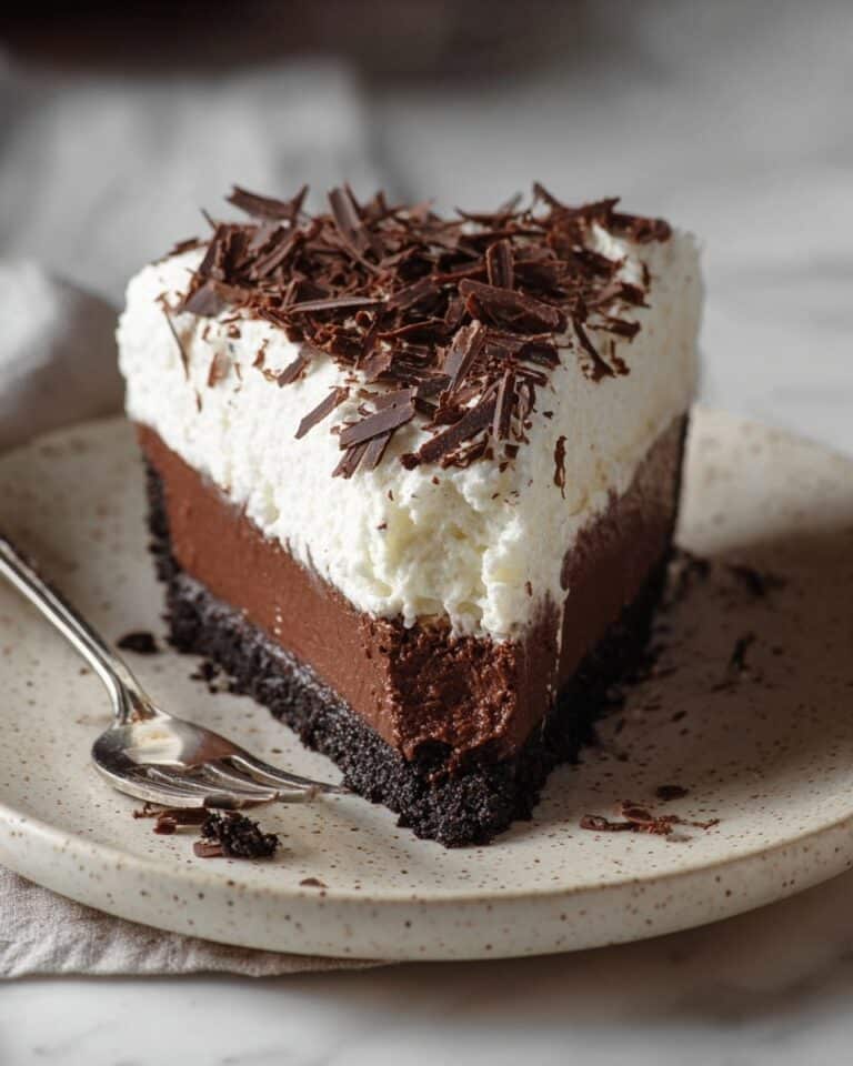 No-Bake Baileys Chocolate Pie Recipe