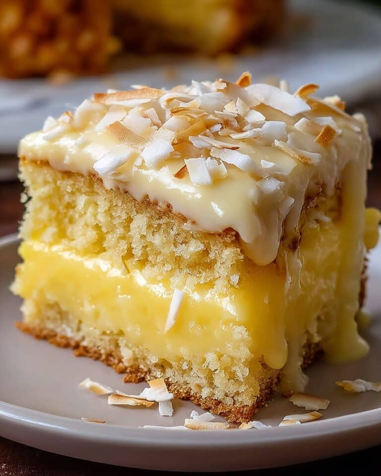 Pineapple Coconut God Bless America Cake Recipe