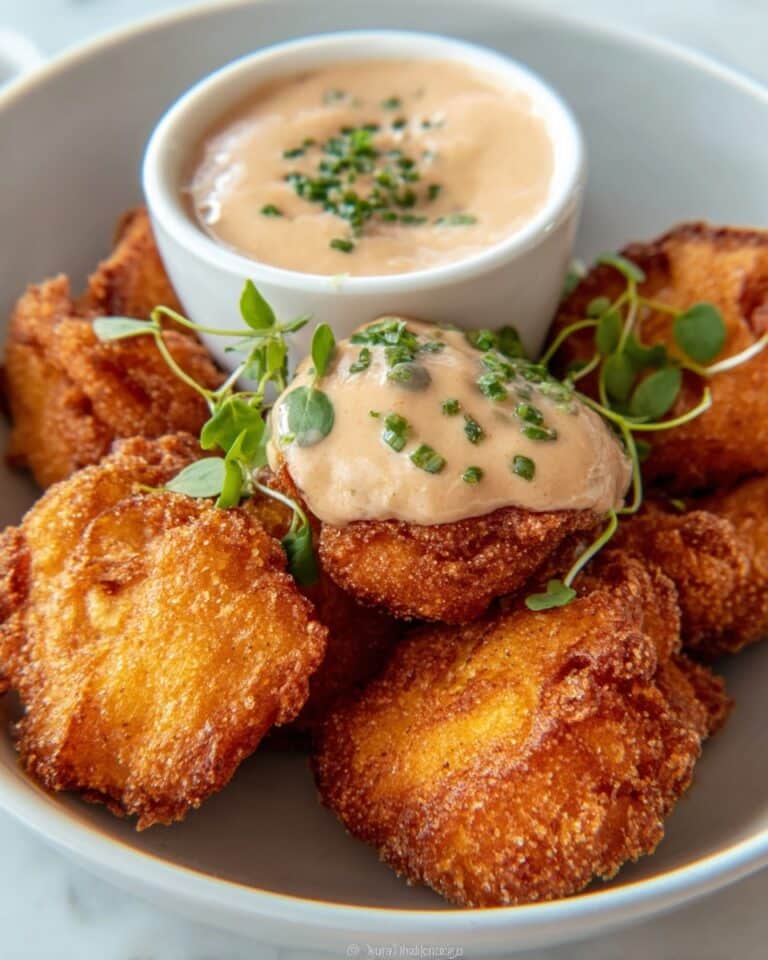 Sweet Potato Hushpuppies with Cinnamon Butter Dip Recipe