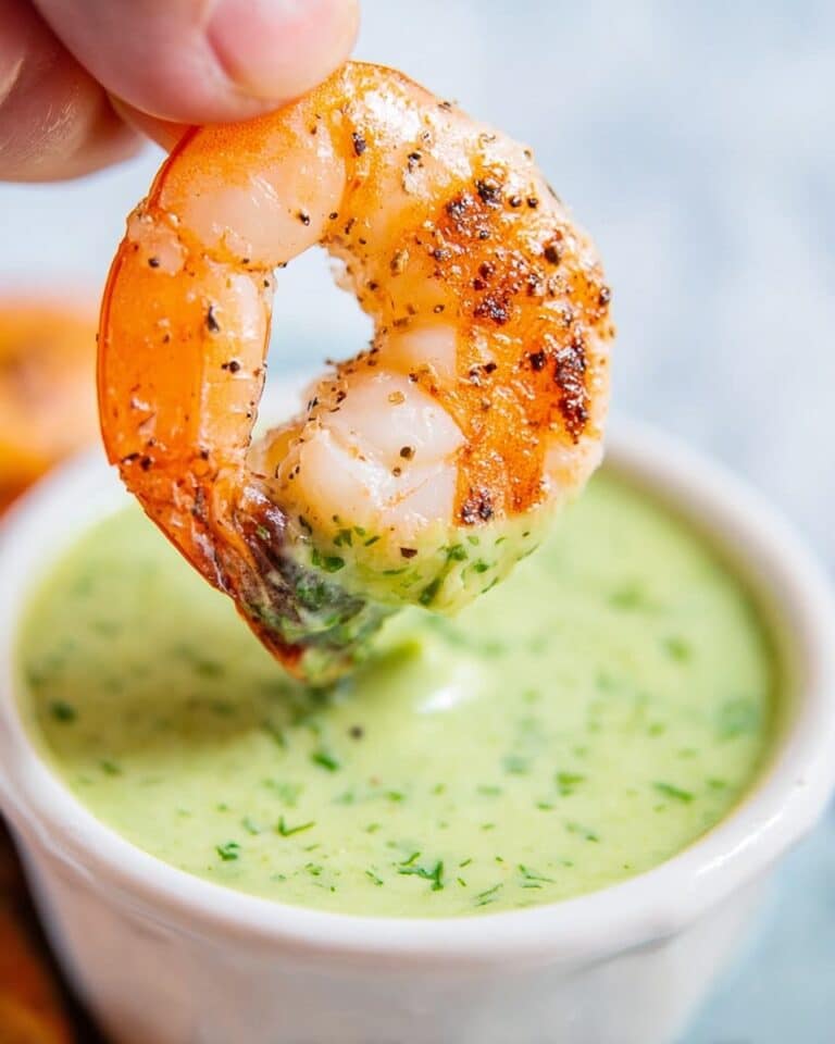 Easy Roasted Shrimp with Green Goddess Dip Recipe