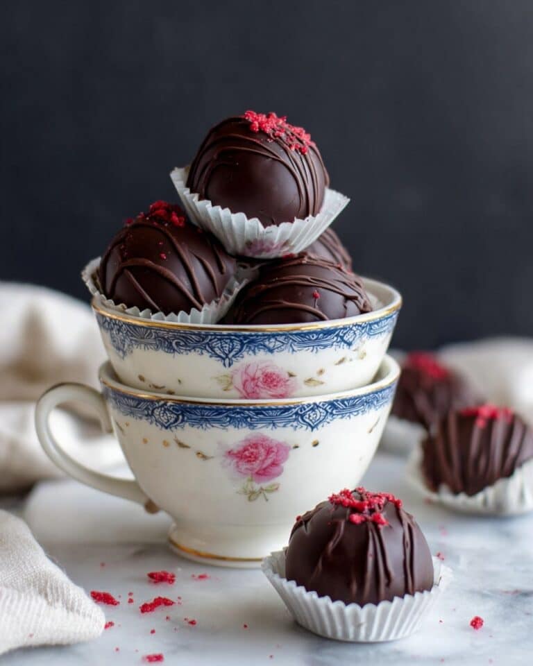 Raspberry Chocolate Truffles Recipe