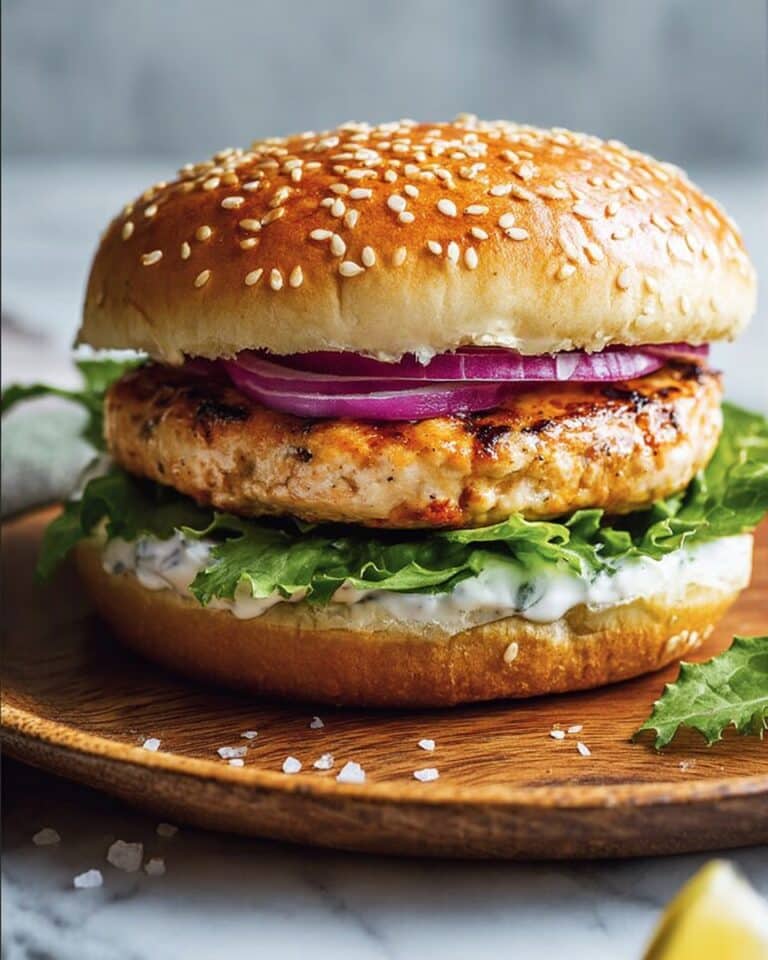 Chicken Caesar Burger Recipe
