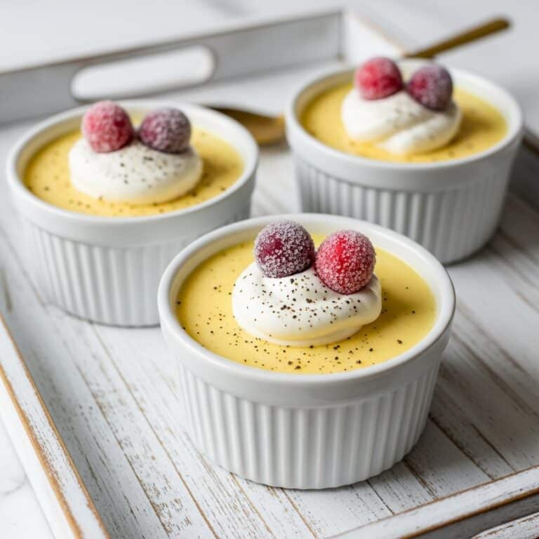 Homemade Eggnog Pudding Recipe