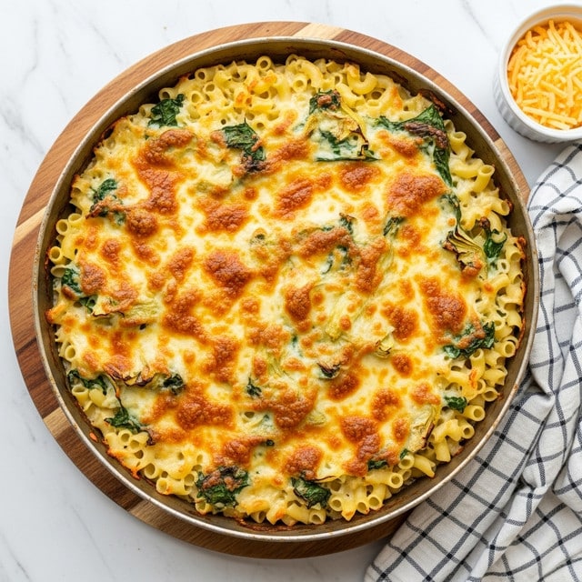 Spinach Artichoke Mac and Cheese Recipe
