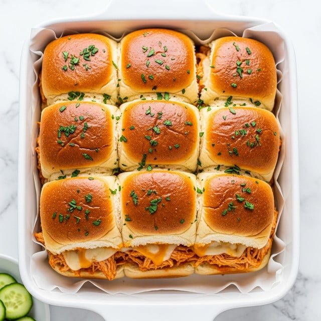 Spicy Buffalo Chicken Sliders Recipe