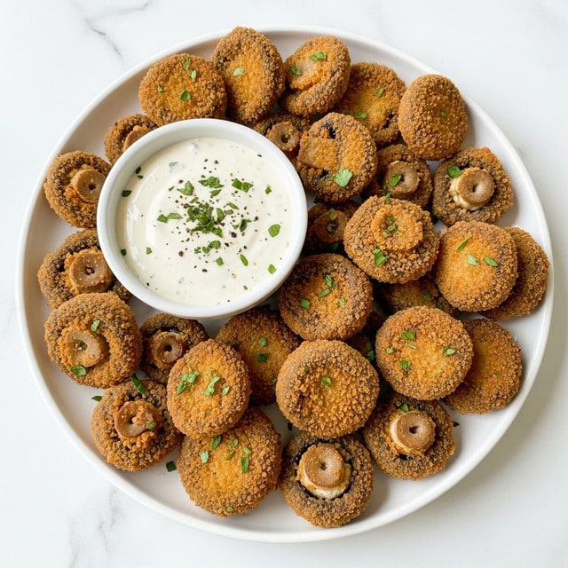 Air Fryer Ranch Mushrooms Recipe