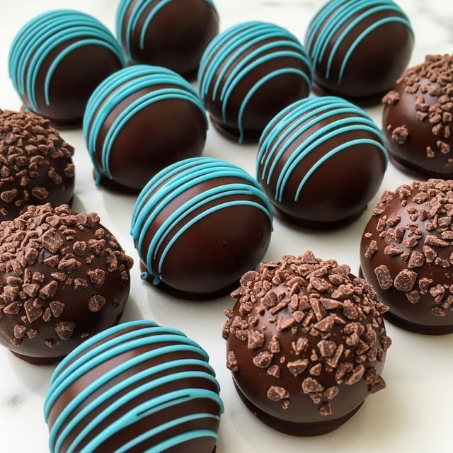 Creamy Andes Mint Chocolate Truffles Recipe