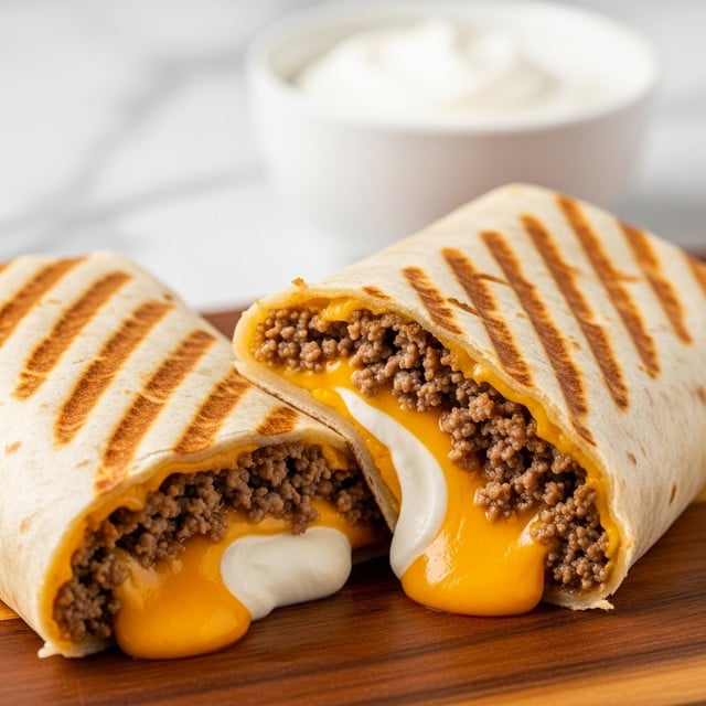 Grilled Cheese Burrito Recipe