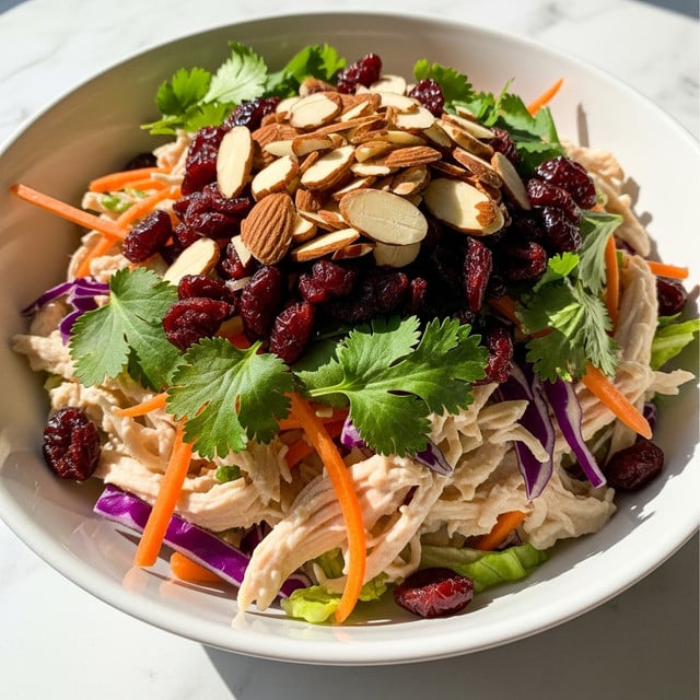 Asian Chicken Cranberry Salad Recipe