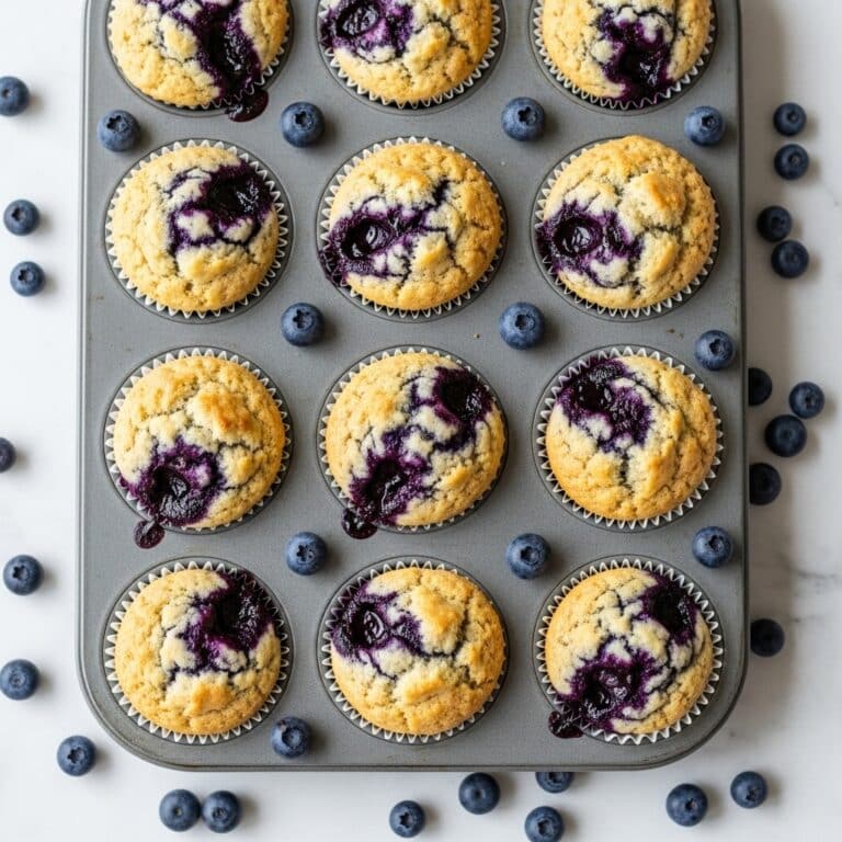 Homemade Blueberry Protein Muffins Recipe