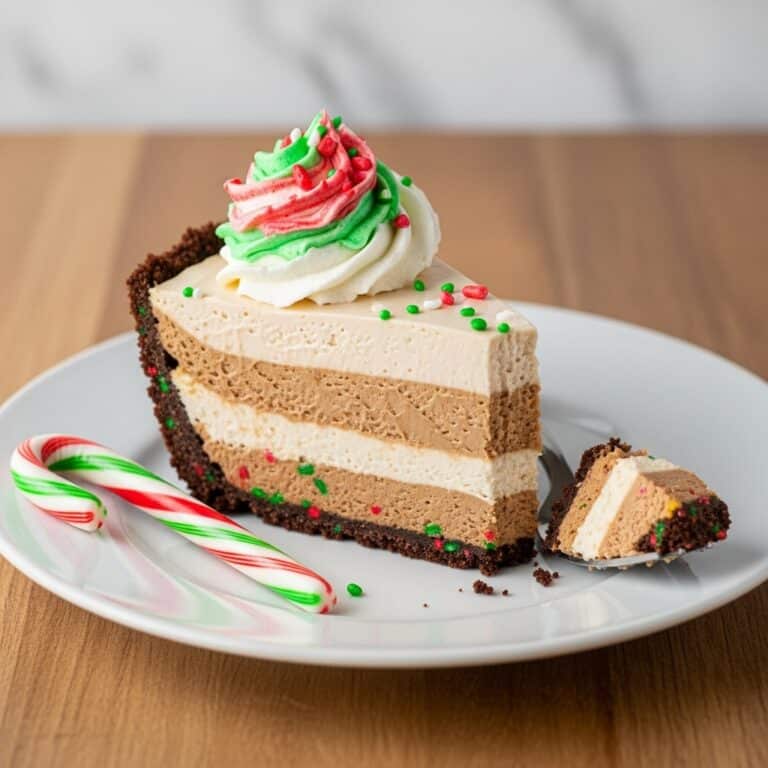 White Chocolate Candy Cane Pie Recipe