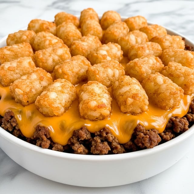 Tater Tot Casserole with Ground Beef Recipe