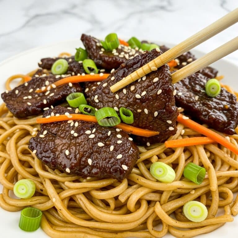 Slow Cooker Beef Ramen Noodles Recipe