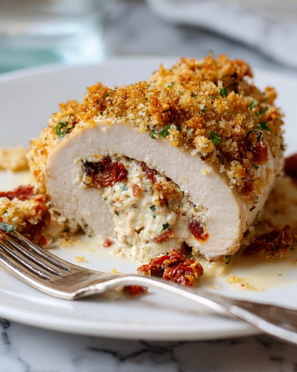 A close-up view of round, fluffy biscuits placed on brown parchment paper on a baking tray with rusted edges. Each biscuit has a rough texture with small air pockets and a pale golden crust on top. The top of the front biscuit is decorated with small white cheese crumbles and tiny green herb pieces, while a small green sprig of rosemary rests gently on top. The biscuits have a slightly uneven, homemade look with a soft, airy interior visible near the bottom edge. The background is a white marbled texture. Photo taken with an iphone --ar 4:5 --v 7