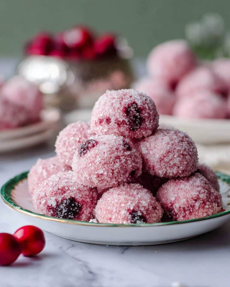 Sparkling Sugarplum Cranberry Cookies Recipe