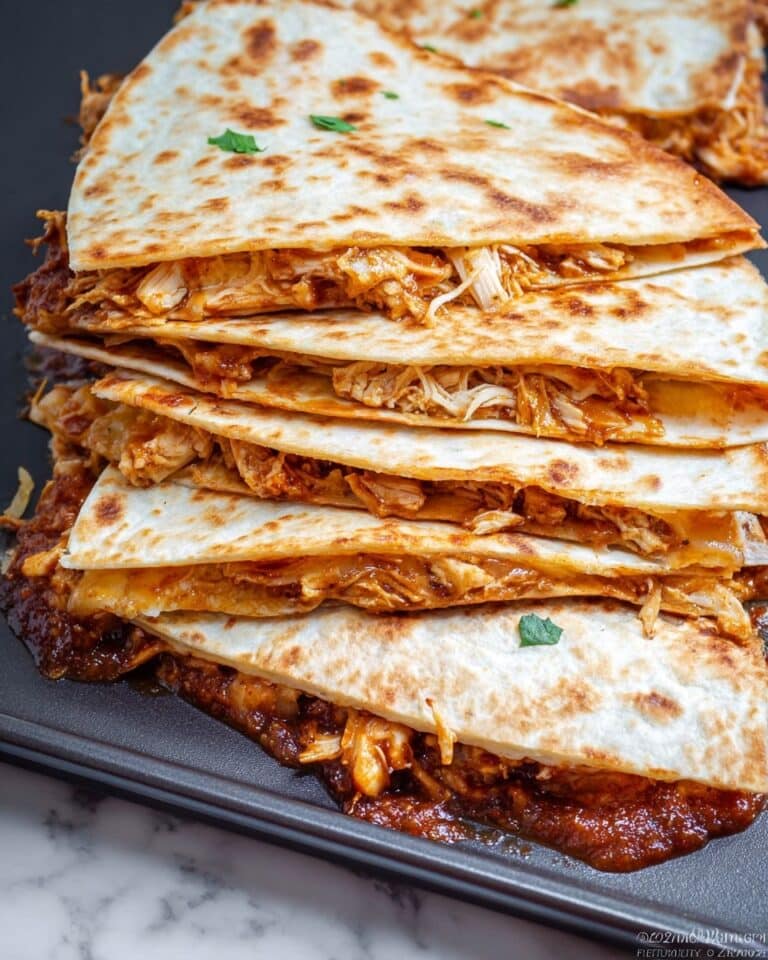 BBQ Chicken Quesadillas Recipe
