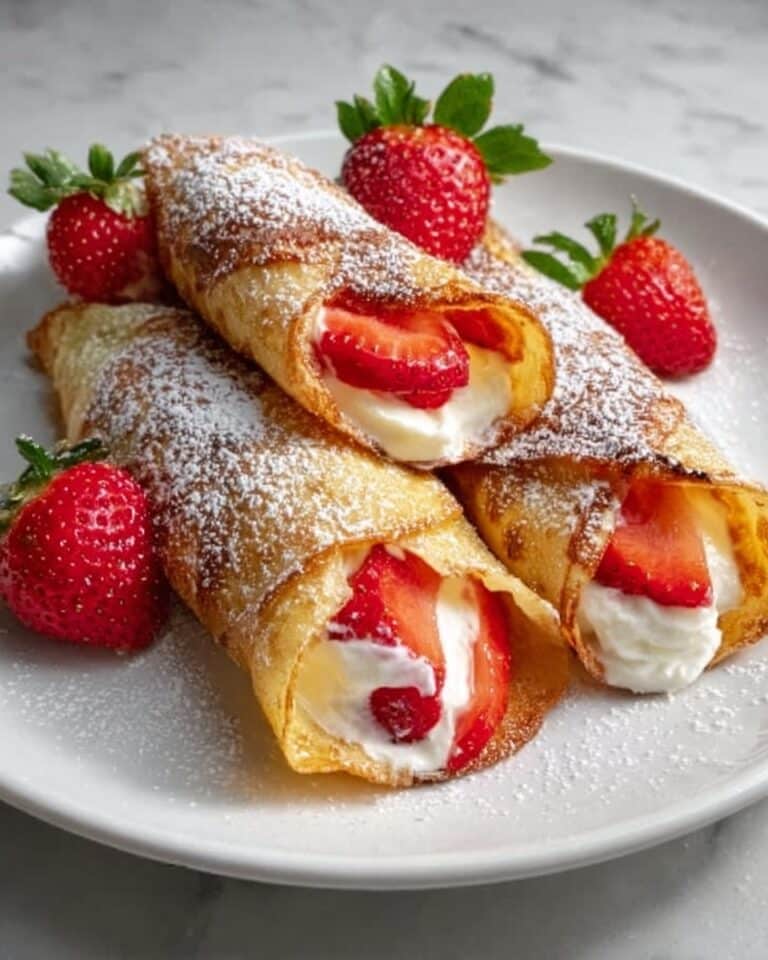 Strawberry Cheesecake Egg Rolls Recipe