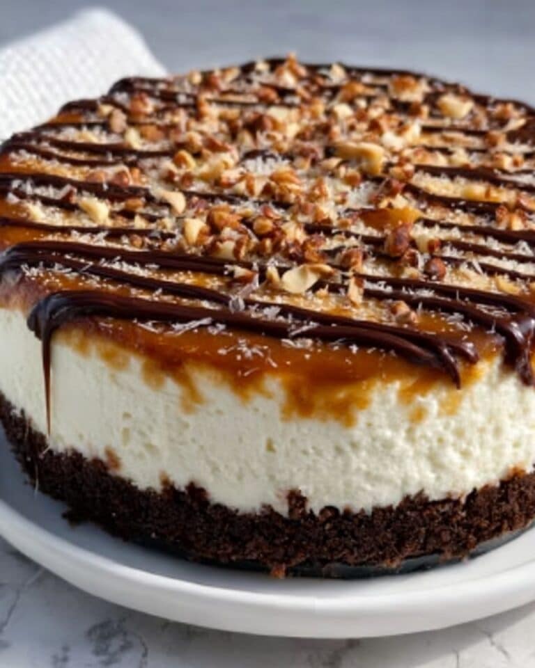 Samoa Cheesecake Recipe