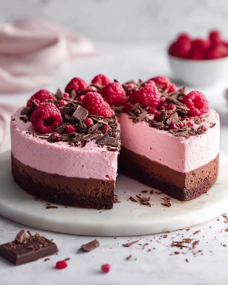 Chocolate Raspberry Mousse Cake Recipe