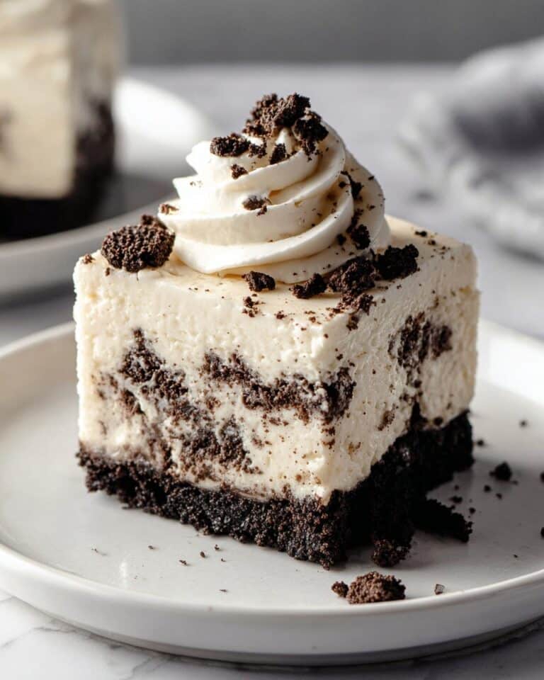 No Bake Oreo Cheesecake Recipe