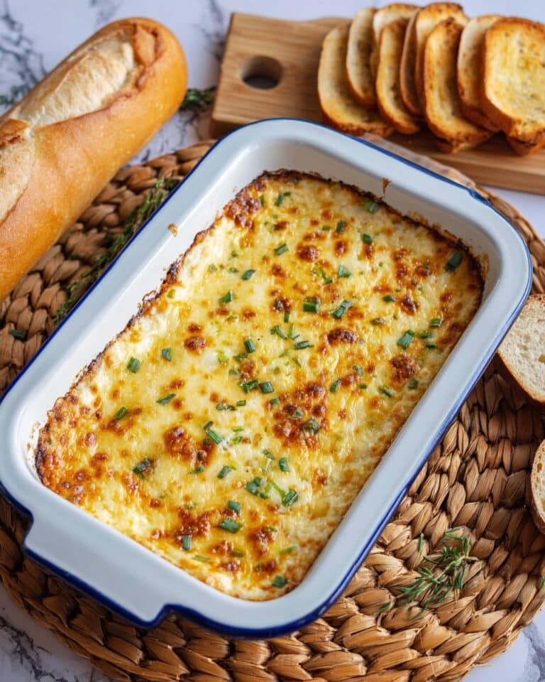 Baked Ricotta Dip with Garlic, Lemon, and Rosemary Recipe