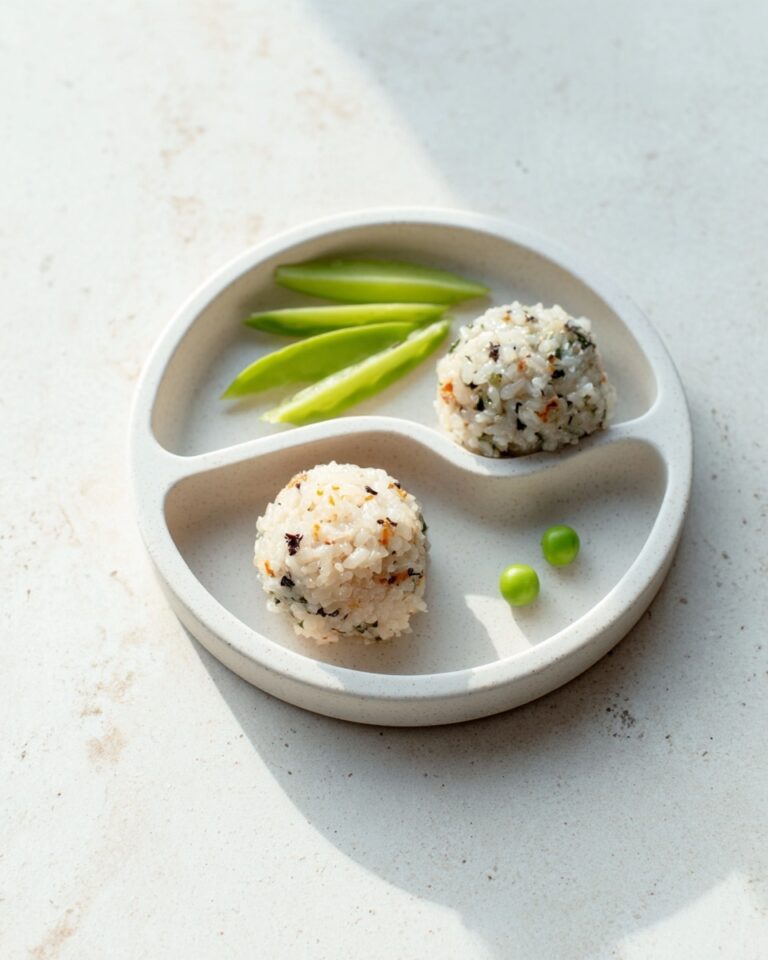 Baby Friendly Salmon and Rice Sushi Balls Recipe