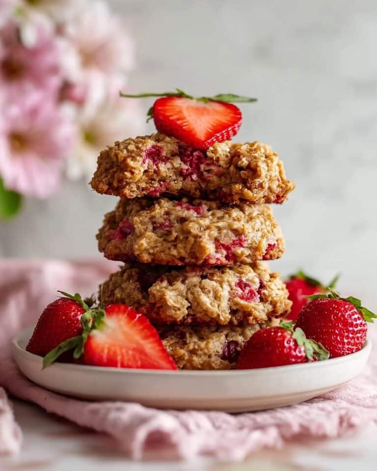 Strawberry Banana Breakfast Cookies Recipe