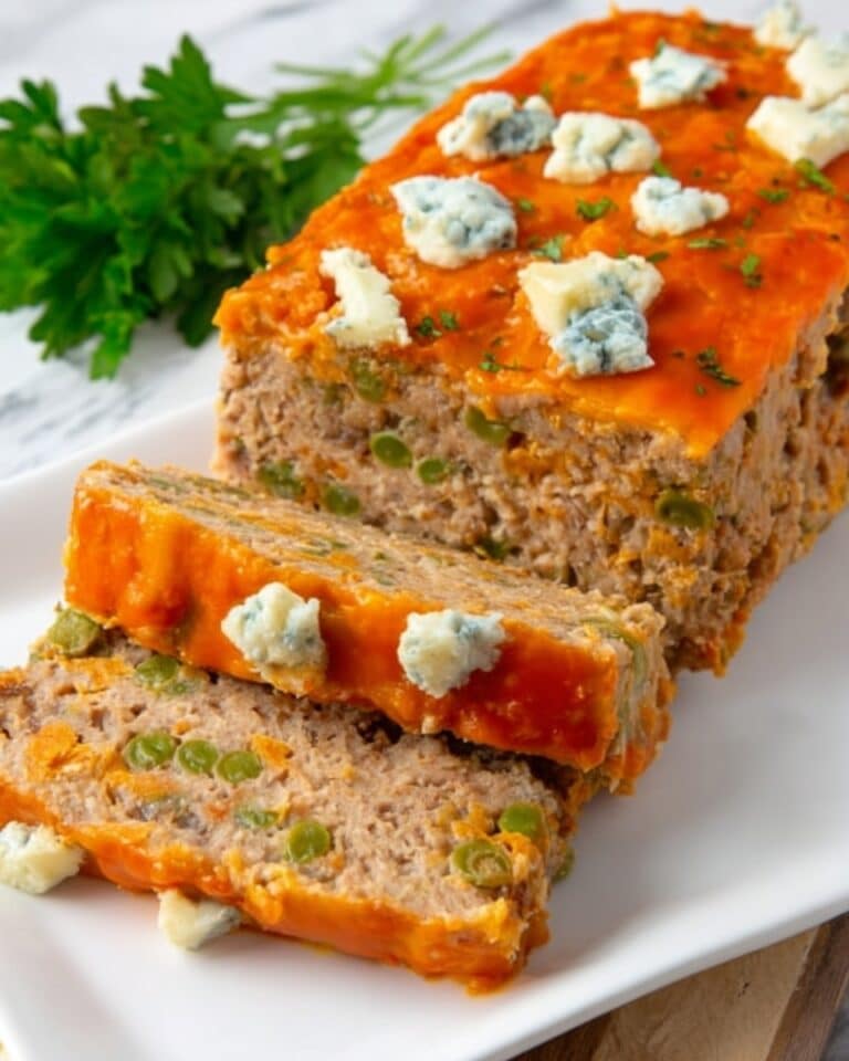 Buffalo Chicken Meatloaf Recipe