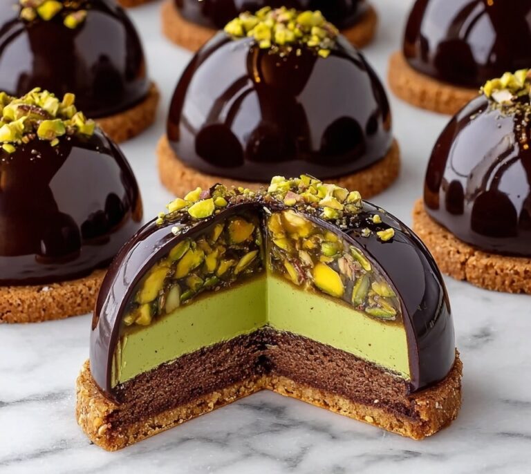 Pistachio Praline Entremet Recipe