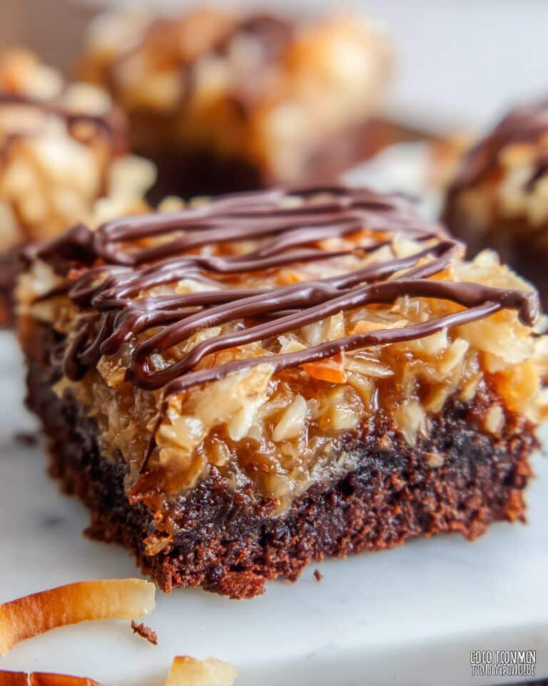 Easy Samoa Brownies Recipe