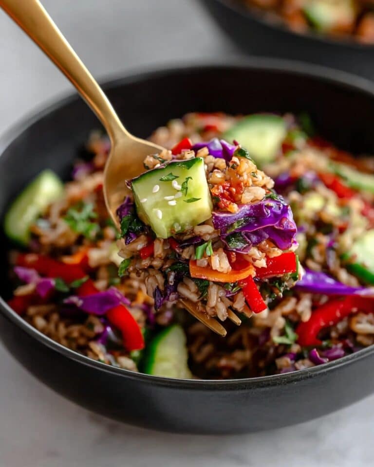 Quick Crispy Rice Salad Recipe