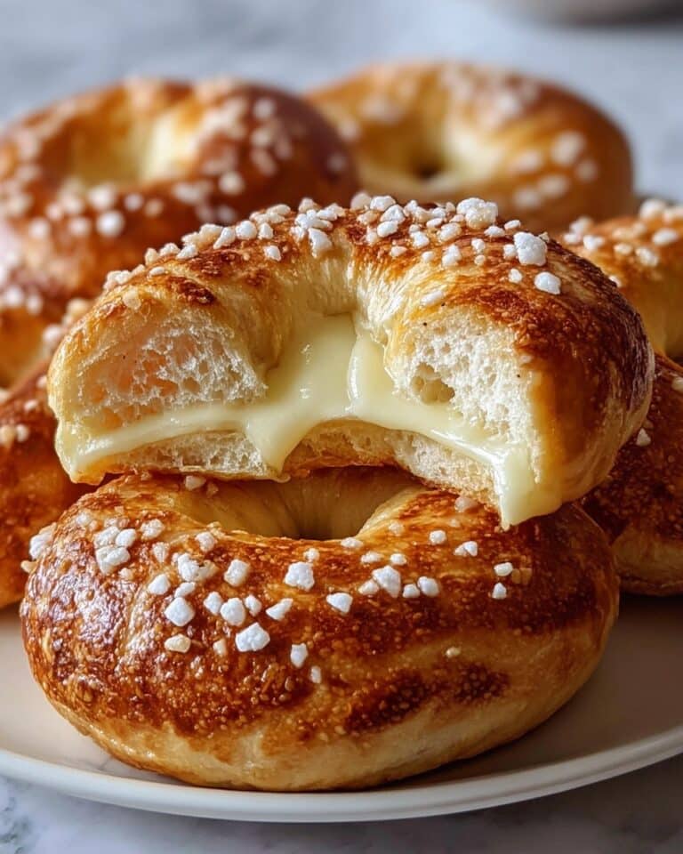Cheese Stuffed Pretzels Recipe