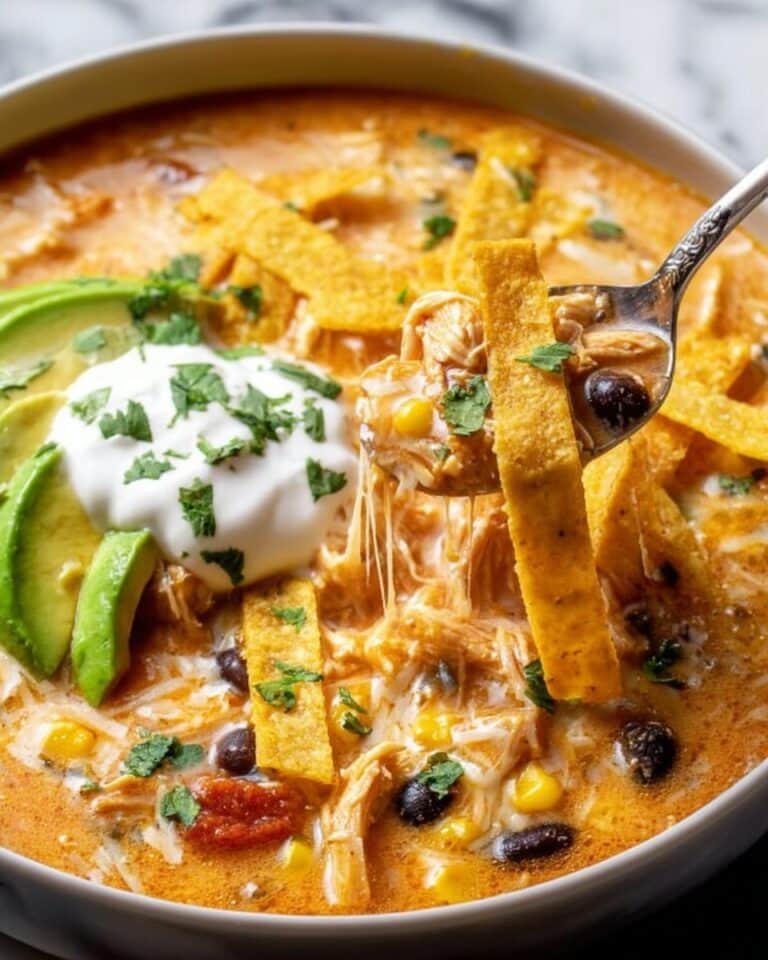 Easy Chicken Tortilla Soup Recipe