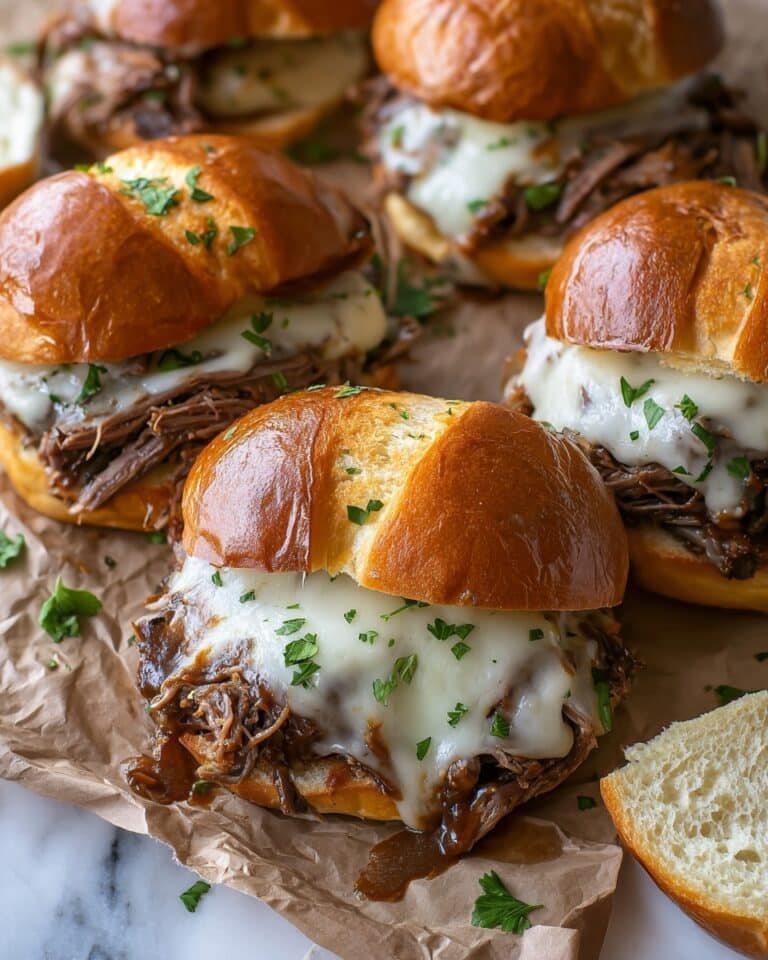 Crockpot French Dip Sandwiches Recipe