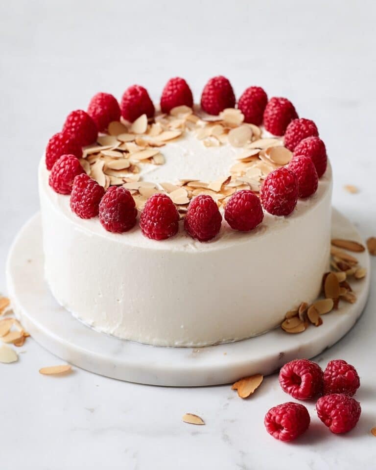 Raspberry Almond Cake Recipe