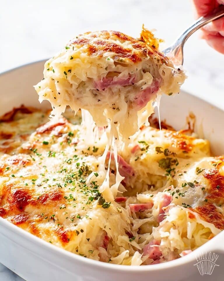 Reuben Cauliflower Casserole Recipe