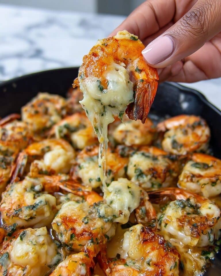 Stuffed Shrimp with Crab, Spinach, and Artichoke Recipe