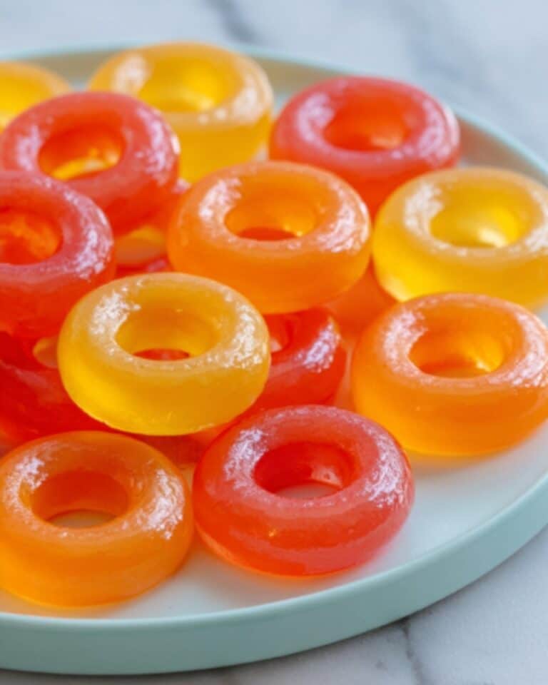 Homemade Peach Rings Recipe