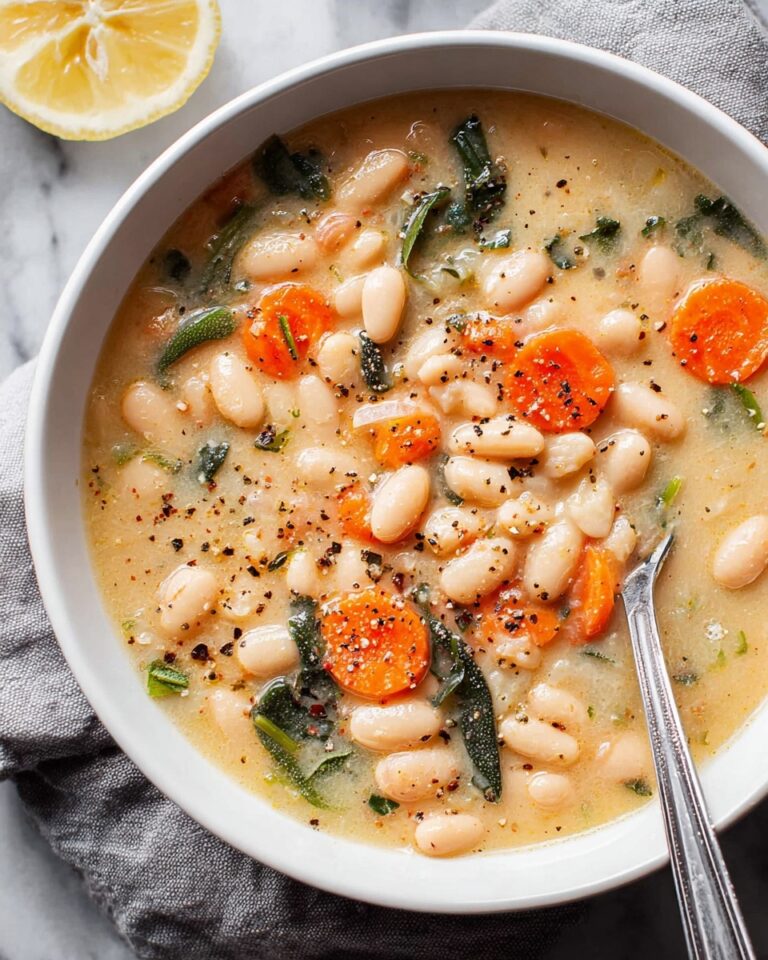 Greek White Bean Soup Recipe