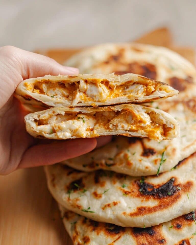 Flatbread met Butter Chicken Recipe