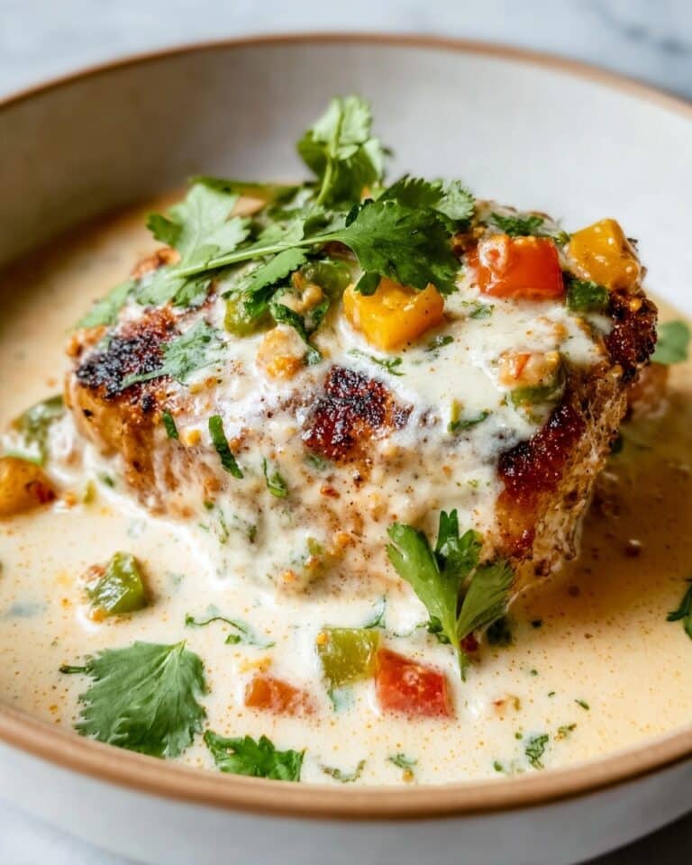 Easy Baked Queso Chicken Recipe