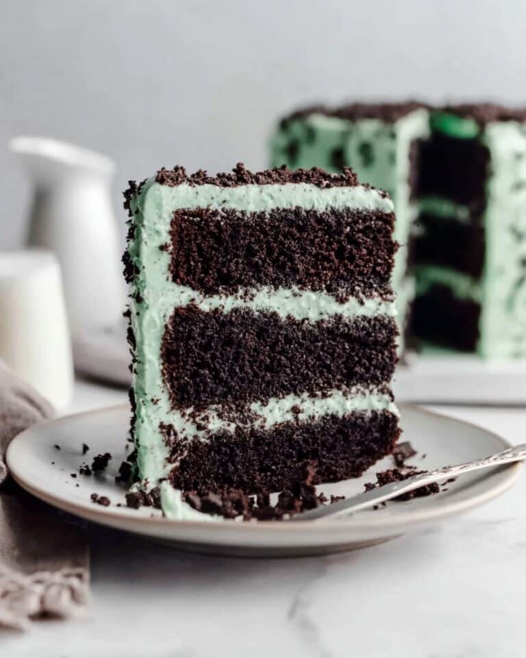 Mint Chocolate Chip Cake Recipe