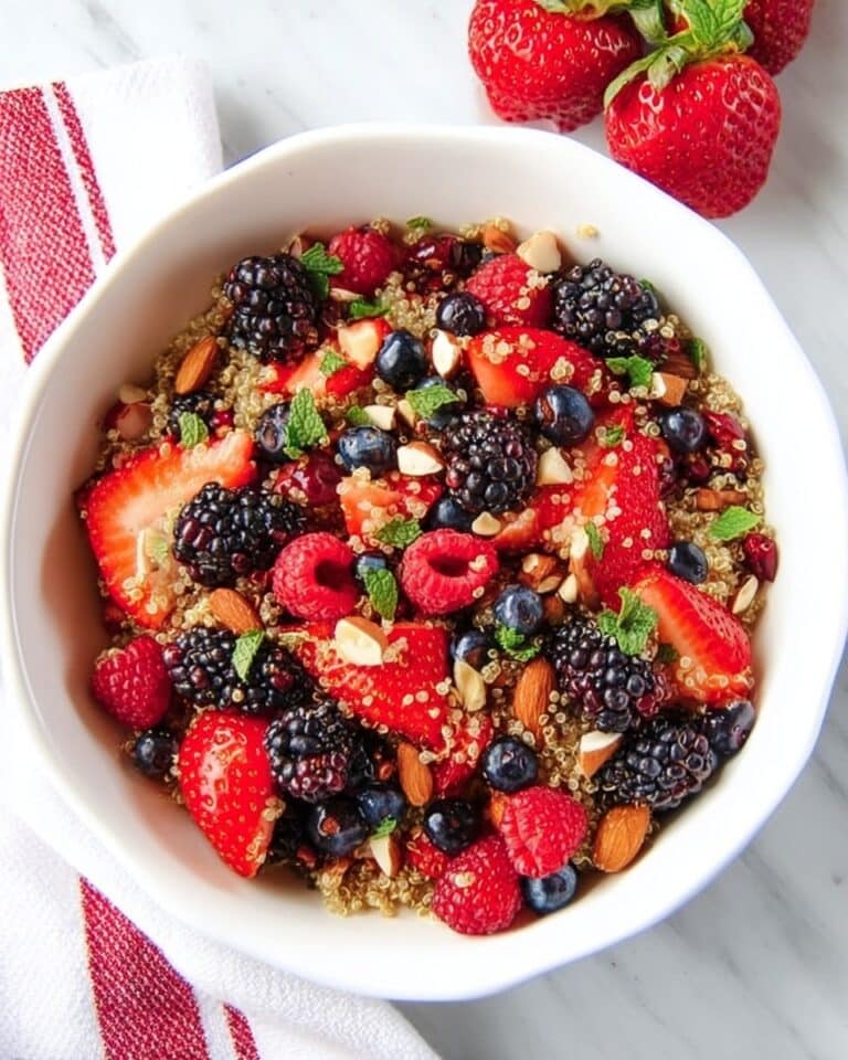 Berry Quinoa Salad with Citrus Honey Dressing Recipe
