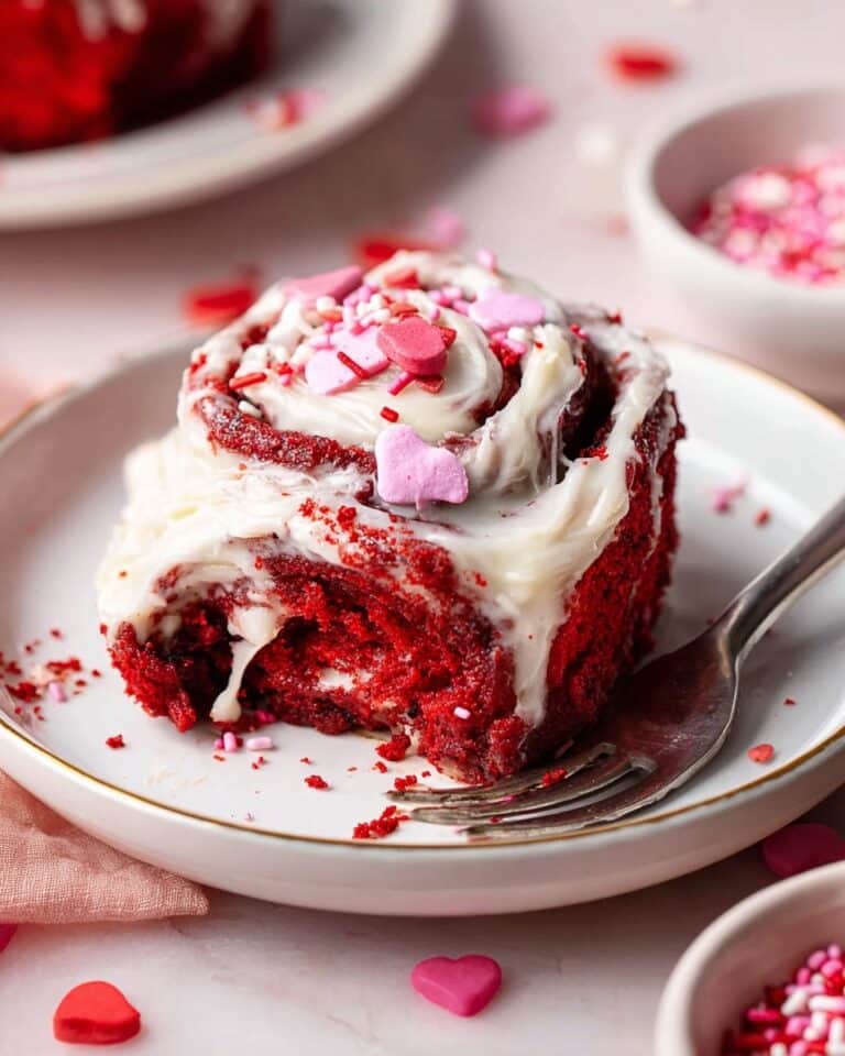 Red Velvet Cinnamon Rolls From Scratch Recipe