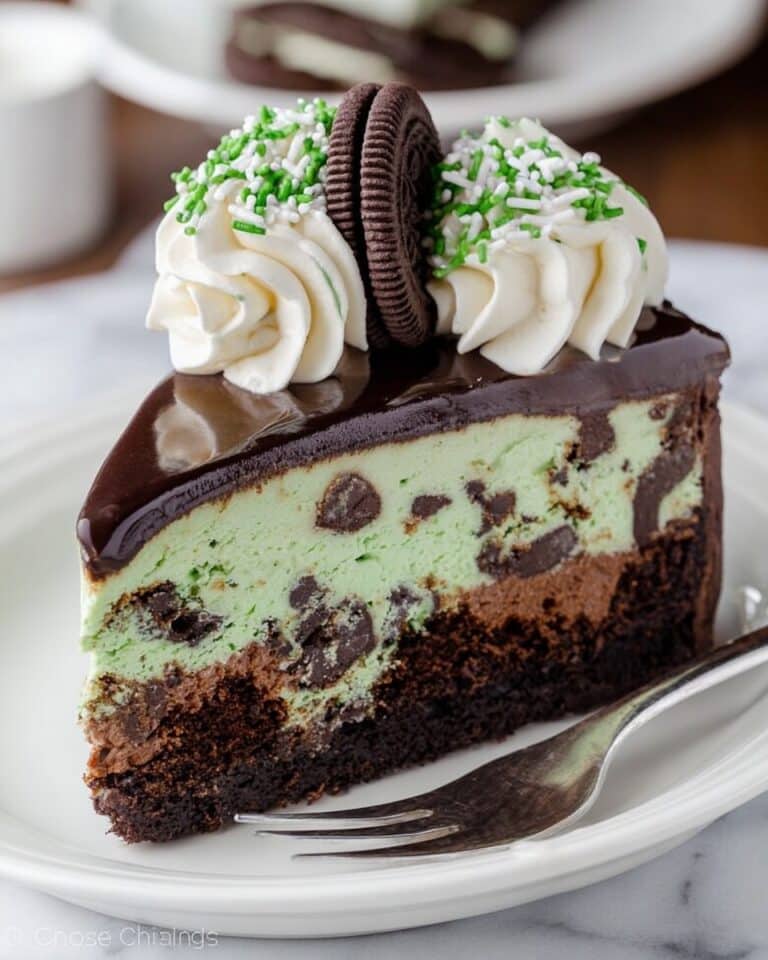 Thin Mint Cheesecake Recipe