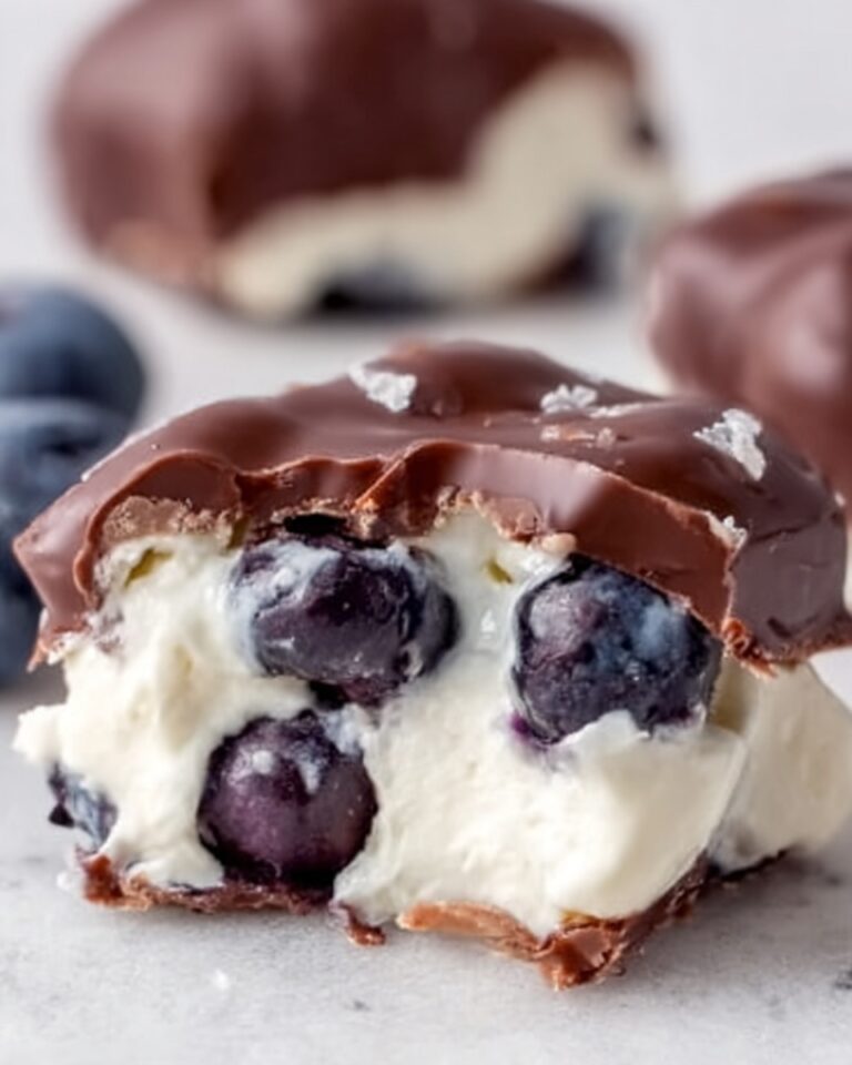 Healthy Frozen Blueberry Yogurt Clusters Recipe